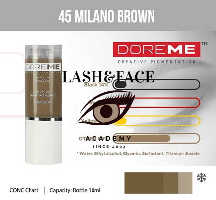 Pigment Doreme 45 Milano Brown 15ml