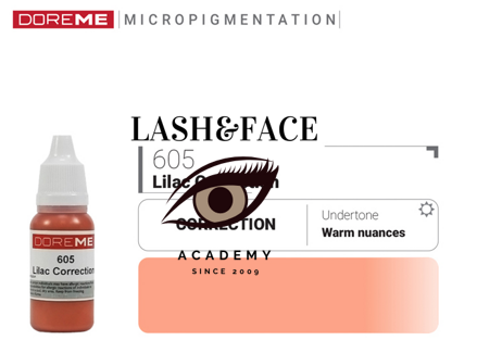 Doreme liquid Correction 605 Lilac correction 15 ml