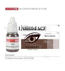 Doreme Organic eyebrow 815 Medium Warm Brown 10 ml 